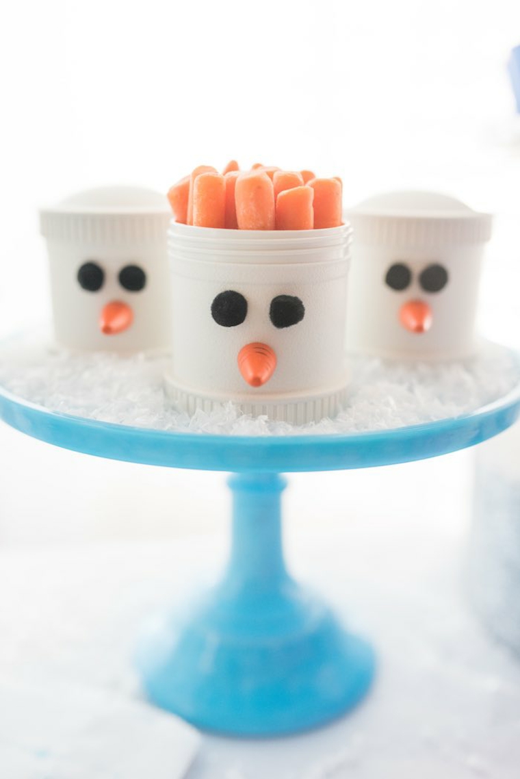 snowman idea christmas decoration table