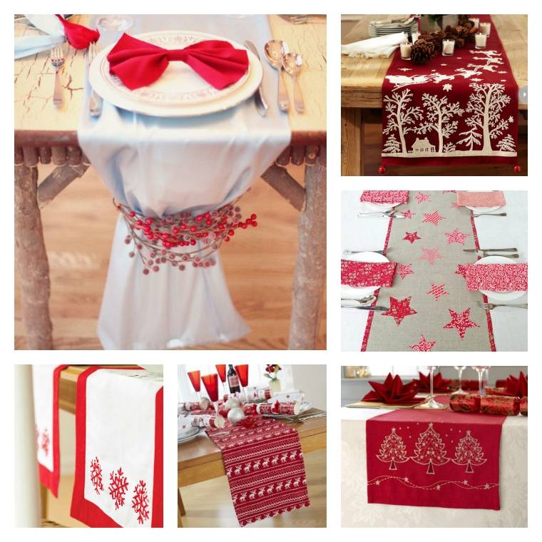 red christmas centerpieces