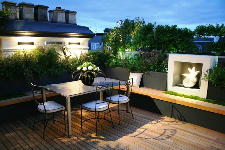 deco ideas modern terrace