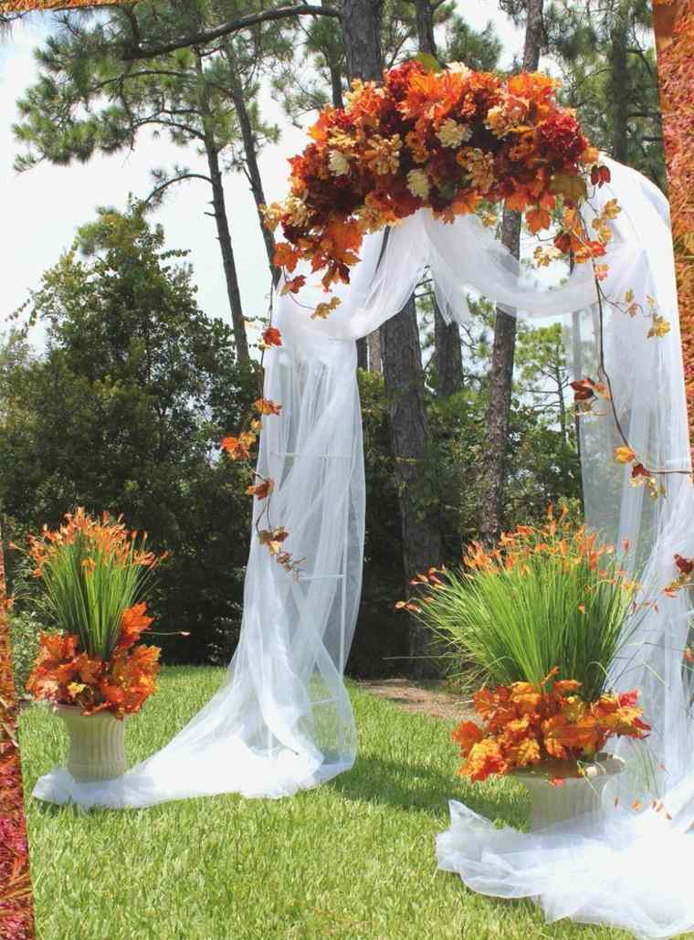 decoration autumn wedding field