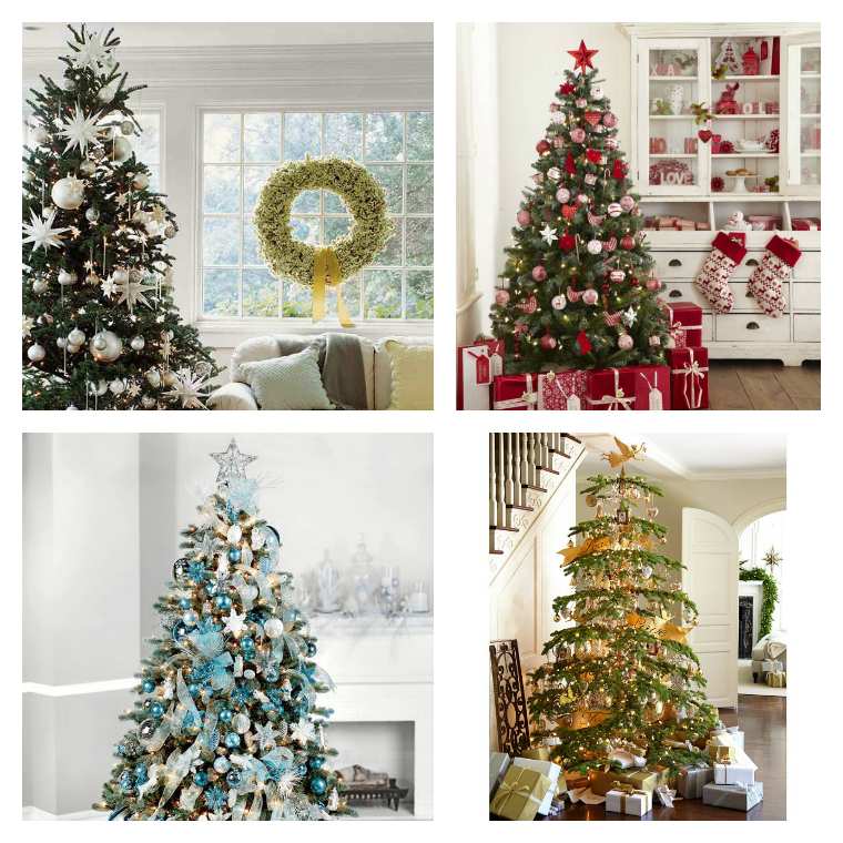 natal pokok deco idea warna