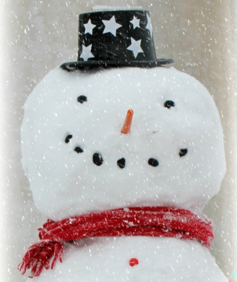 snowman idé deco christmas utomhus original diy