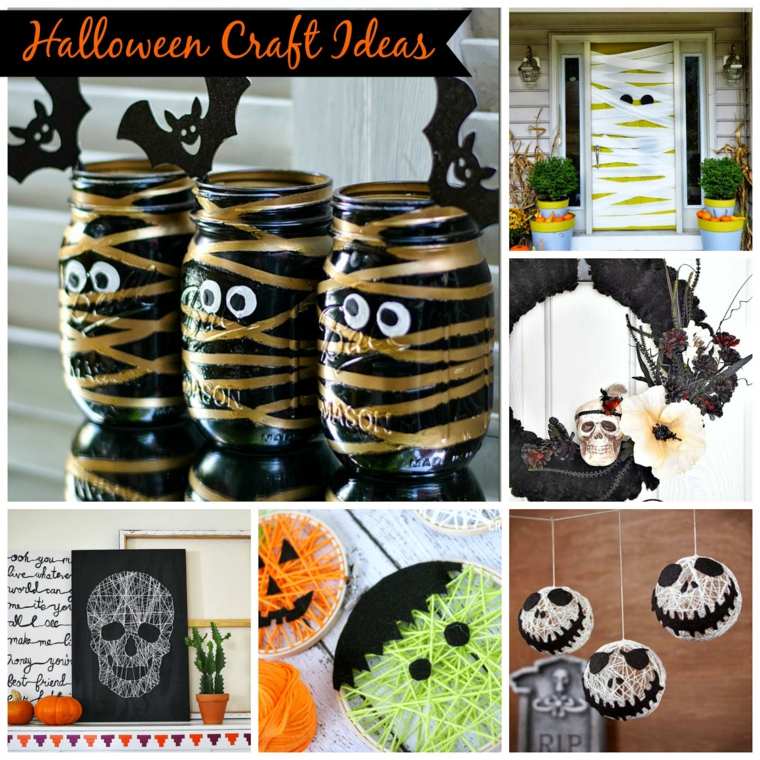 idea decoration halloween original jar of jam ball suspension