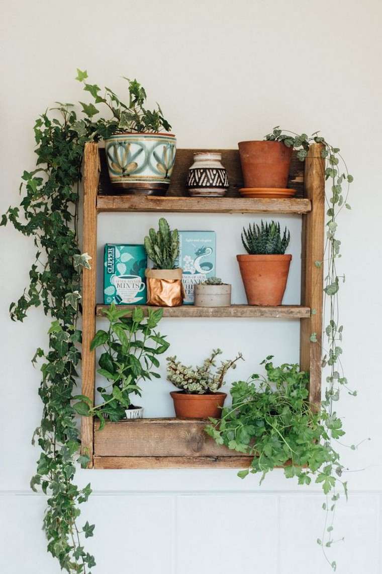 ideas-gardener-in-pallet-wood plants diy-interior