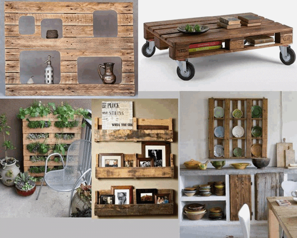 furniture ideas wood pallets