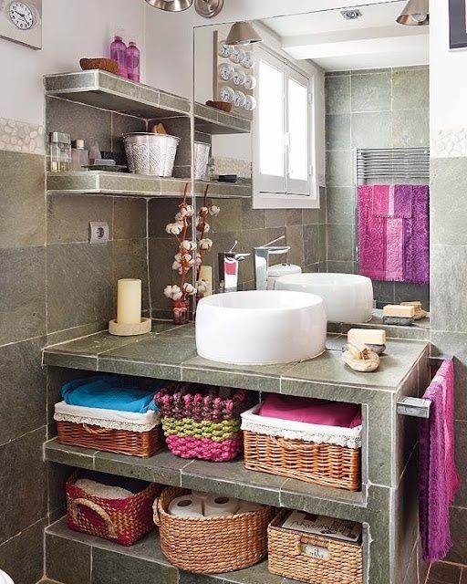 practical ideas bathroom storage