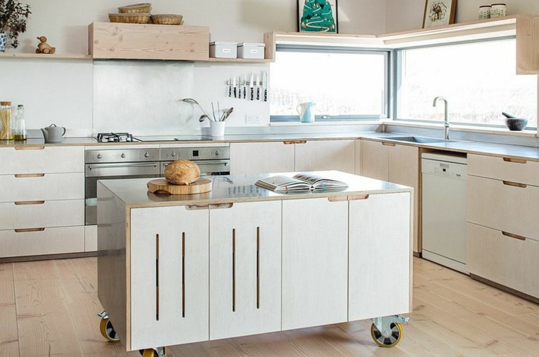 island design Scandinavian kitchens