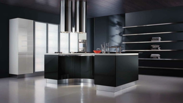 extractor hood kitchen idea modern interior