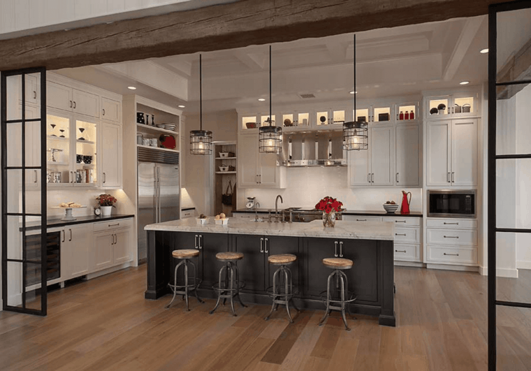 kitchen lighting idea kitchen island fixture hanging stool wood