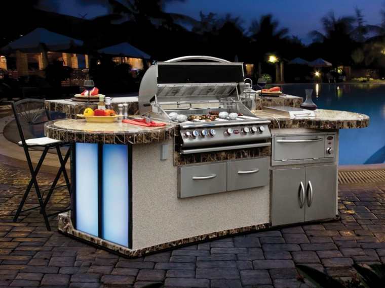 modern islands summer outdoor kitchens