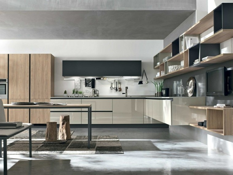 image modern kitchen italian design