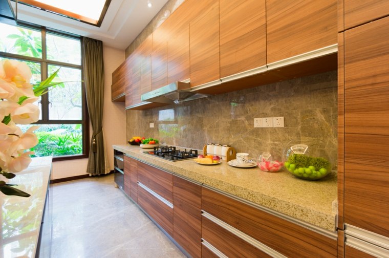 modern furniture wood kitchen