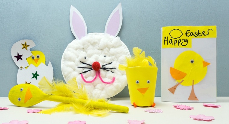 gambar easter deco kertas untuk kanak-kanak kecil