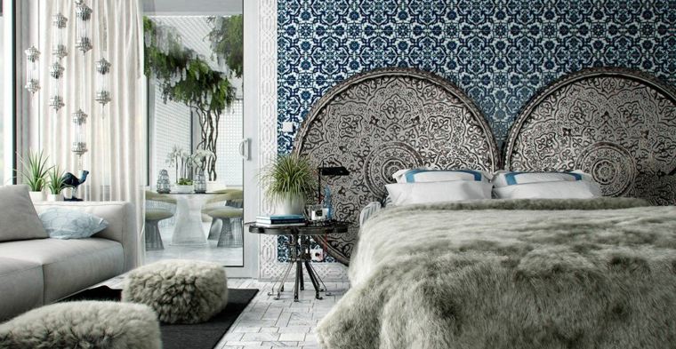 Inspiration Bedroom Decor Bed Oriental Style Model