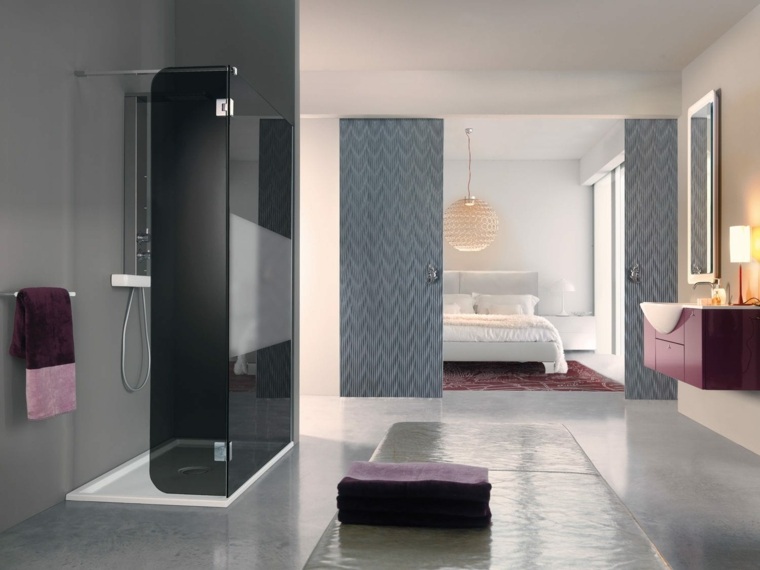install an Italian shower column modern receivers