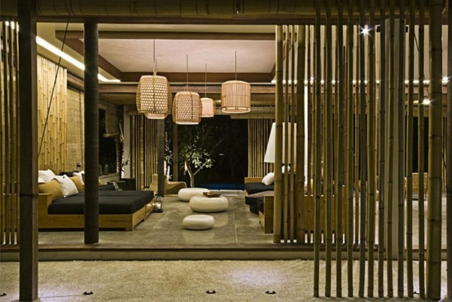 intereiur modern bambu deco