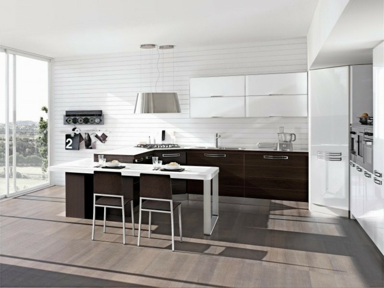 interior design contemporary white kitchen