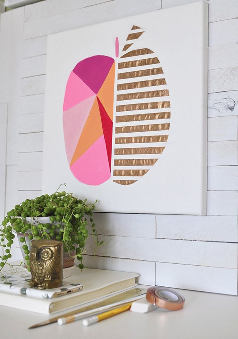 interior deco autumn diy wall chart