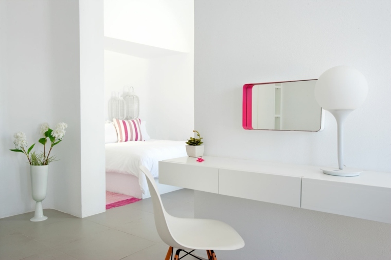 design d'intérieur moderne en blanc