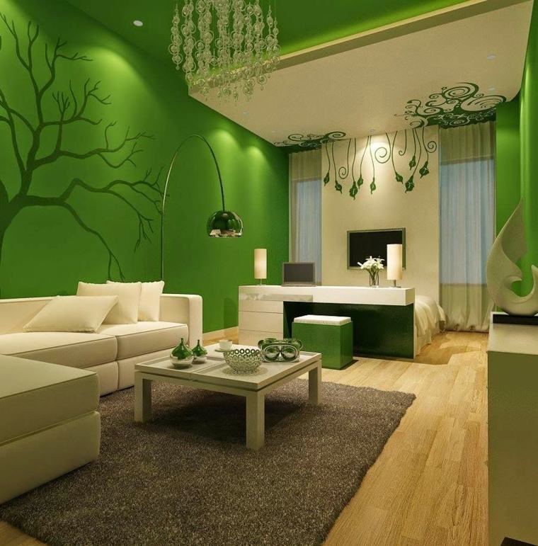 deco interior design stay cold color