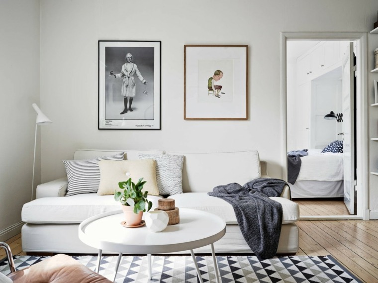 Scandinavian living room deco design house