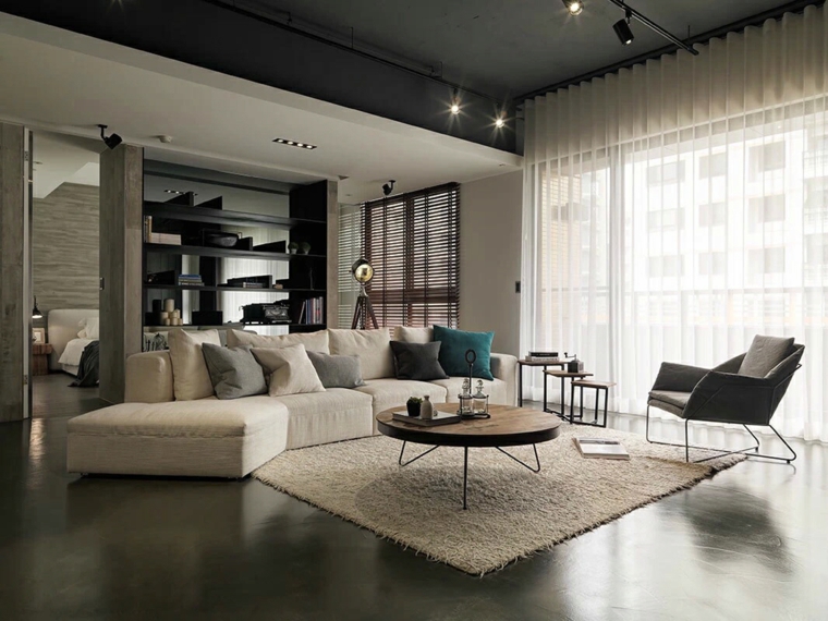 interior modern home deco living room zen