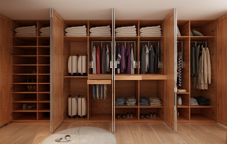 zen interior modern home wardrobe dressing clothes