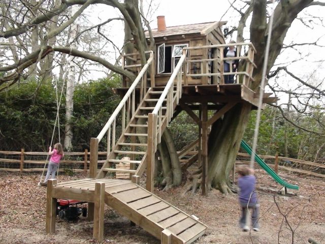 garden tree house games kids