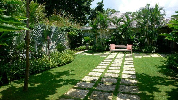 garden deco bench