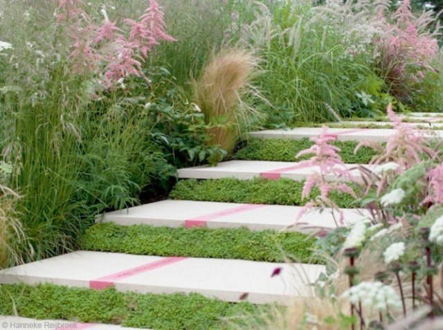 garden deco stairs