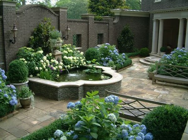 classic style garden