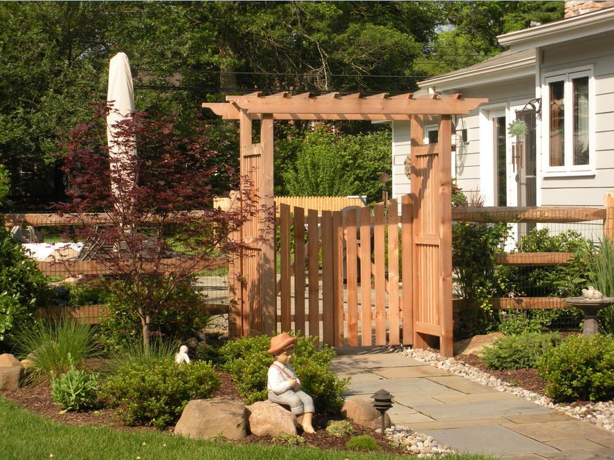 garden fence garden decorating idea outdoor decoration