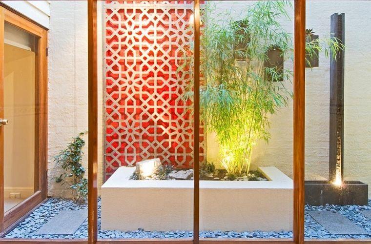 interior decoration garden modern style