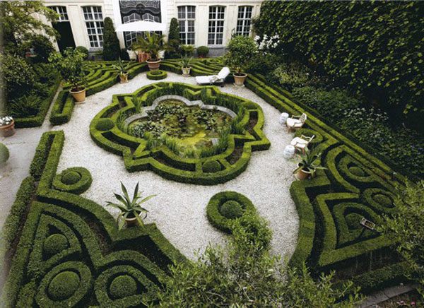 french design garden