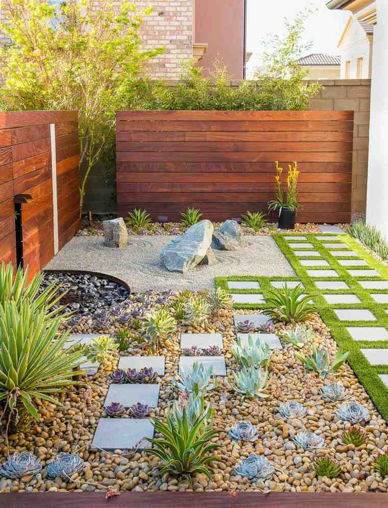 interesting modern design garden