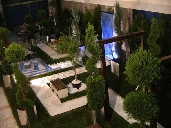 contemporary modern design garden