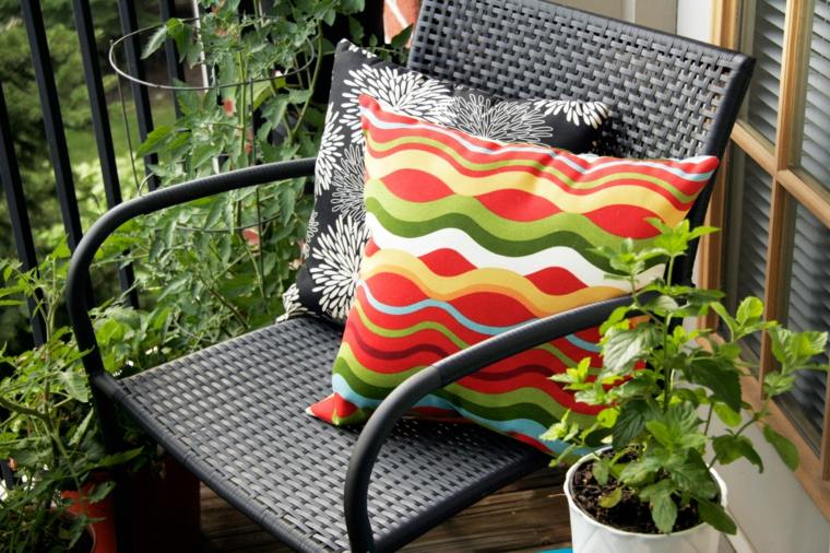 chair resin braided outdoor idea cushions deco garden exterior trend modern plant idea