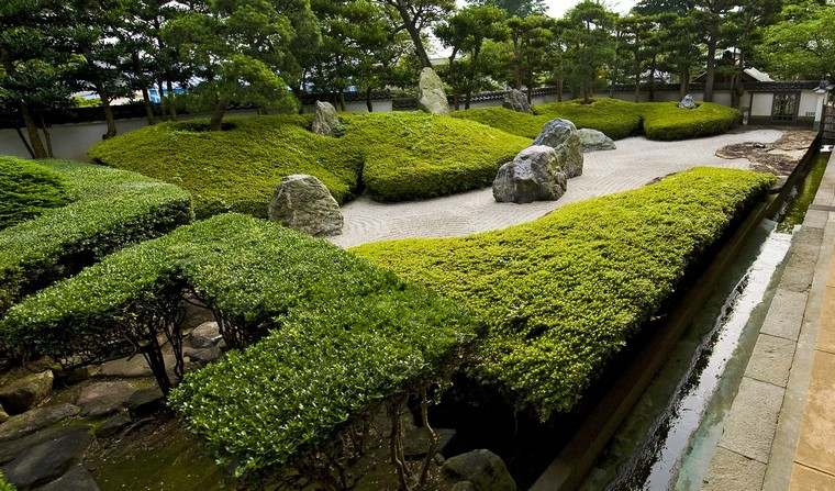 hiasan batu besar taman idea deco garden jepun taman zen