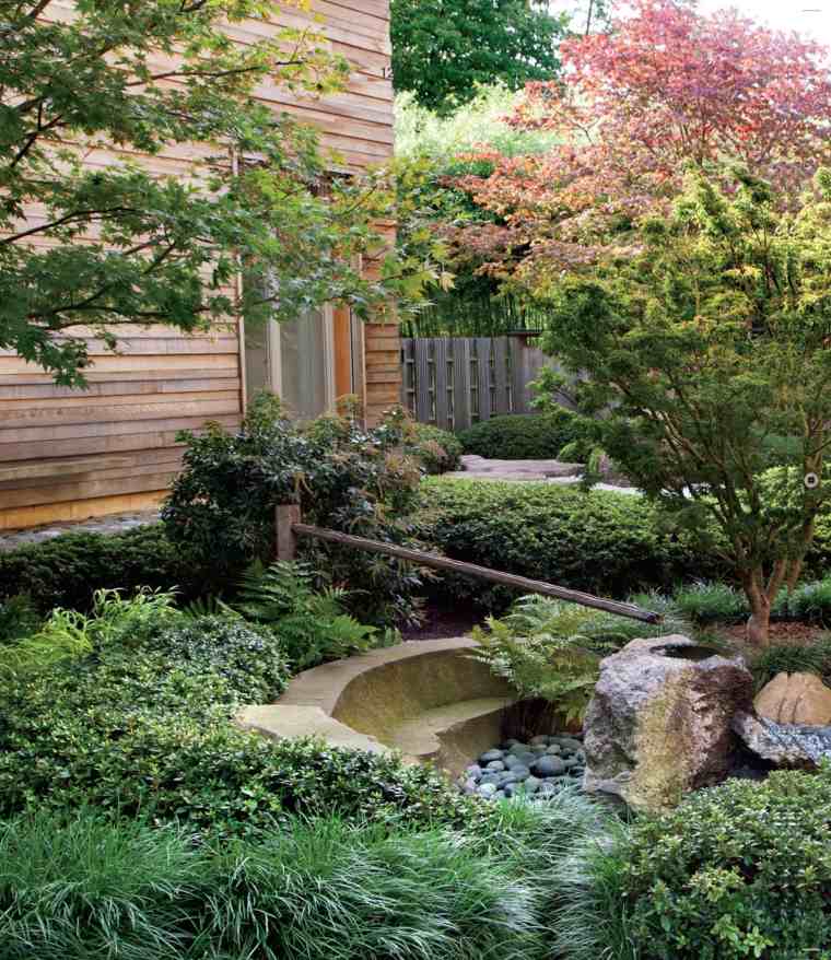 Japanese garden decoration idea