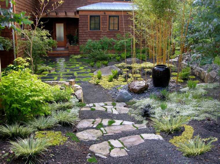 zen garden landscaping garden path outdoor bamboo bamboo