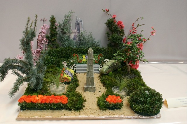 miniature garden stylized figurine