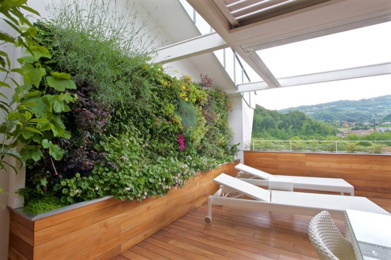 landscape design wall garden