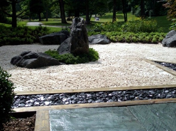 Japanese Inspired Rock Garden, Rock Garden Landscape Design