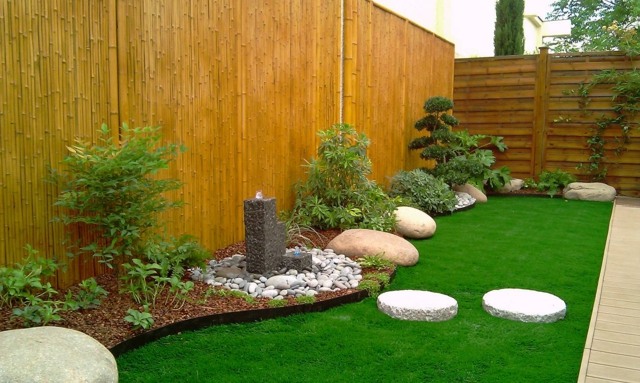 modern japanese style garden