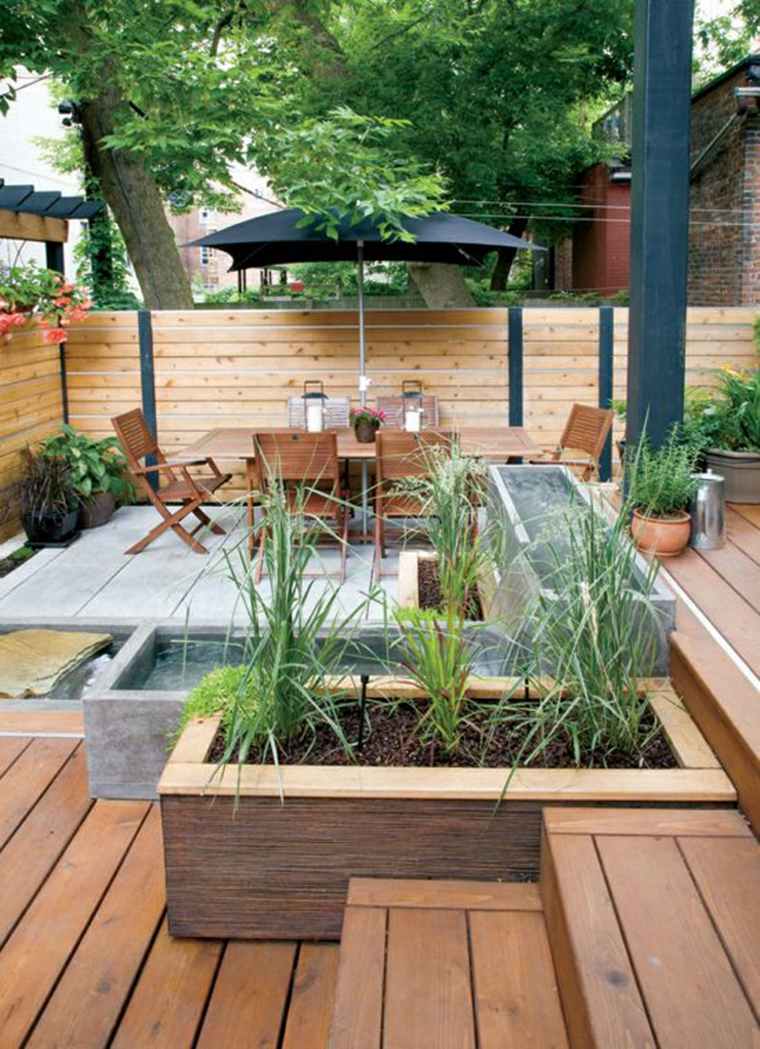 garden terrace deco design