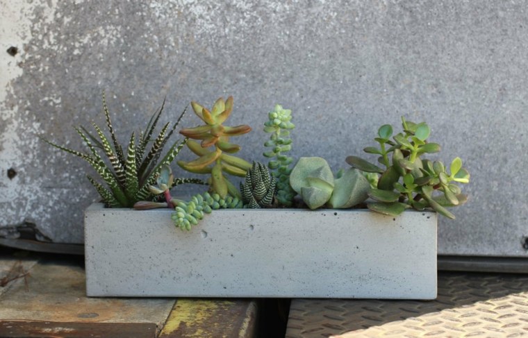 outdoor concrete planter modern design