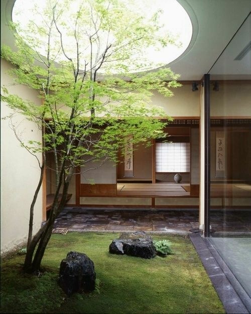 Japanese gardens interior design