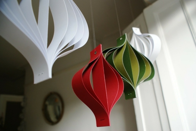 deco christmas paper idea original easy to make manufacture deco