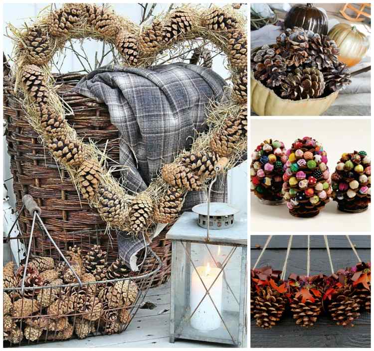 pine cone deco ideer