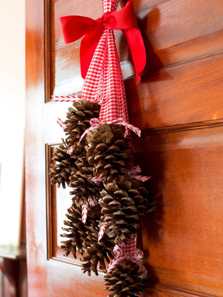 the pinecone deco door